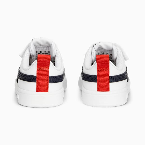 PUMA Rickie V Sneakers Baby, PUMA White-Peacoat-Burnt Red, large-MEX