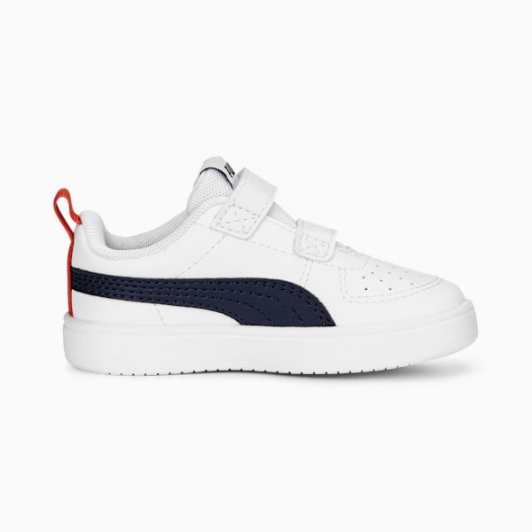 PUMA Rickie V Sneakers Baby, PUMA White-Peacoat-Burnt Red, large-MEX