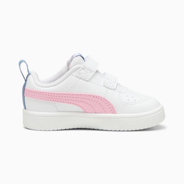 Tenis Infantiles PUMA Rickie V, PUMA White-Pink Lilac-Zen Blue, large-MEX