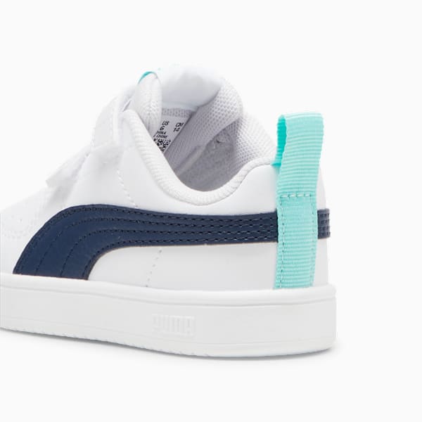 Tenis Infantiles PUMA Rickie V, PUMA White-Club Navy-Mint, large-MEX