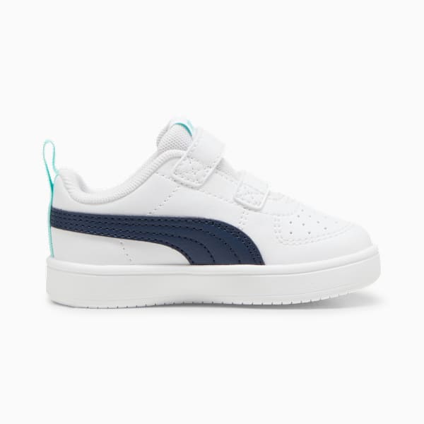Tenis Infantiles PUMA Rickie V, PUMA White-Club Navy-Mint, large-MEX