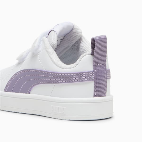 PUMA Rickie V Sneakers Baby, PUMA White-Pale Plum, large-MEX