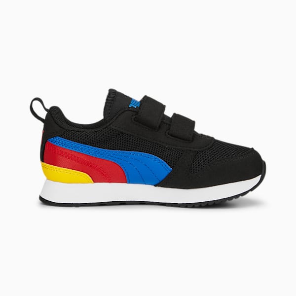 Zapatillas Puma R78 V para niños ADP, PUMA Black-Victoria Blue-Pelé Yellow, large-ARG