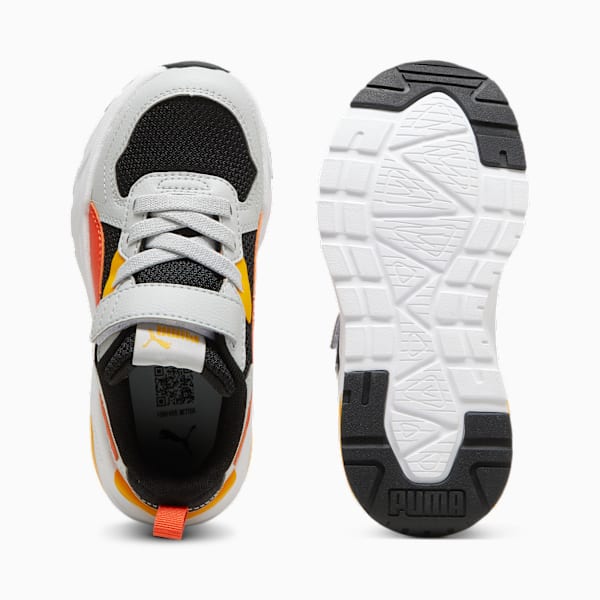 Trinity Lite Sneakers Kids, PUMA Black-Redmazing-Cool Light Gray-Tangerine, large-ZAF