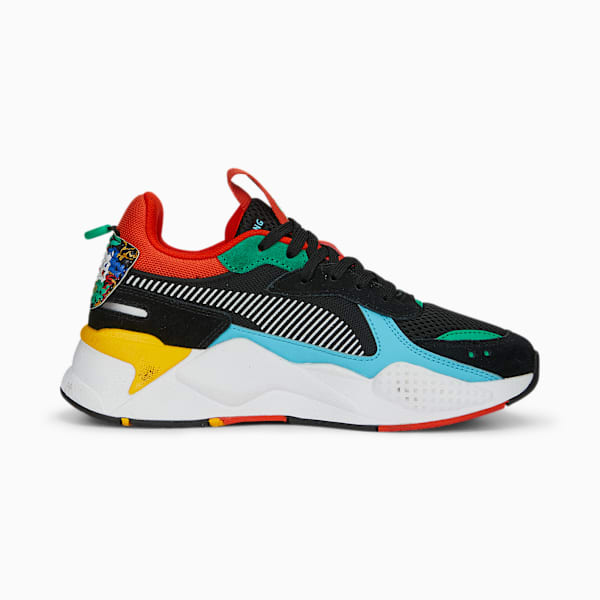 Zapatillas juveniles RS-X Block Party, PUMA Black-PUMA White-Hero Blue, large-ARG