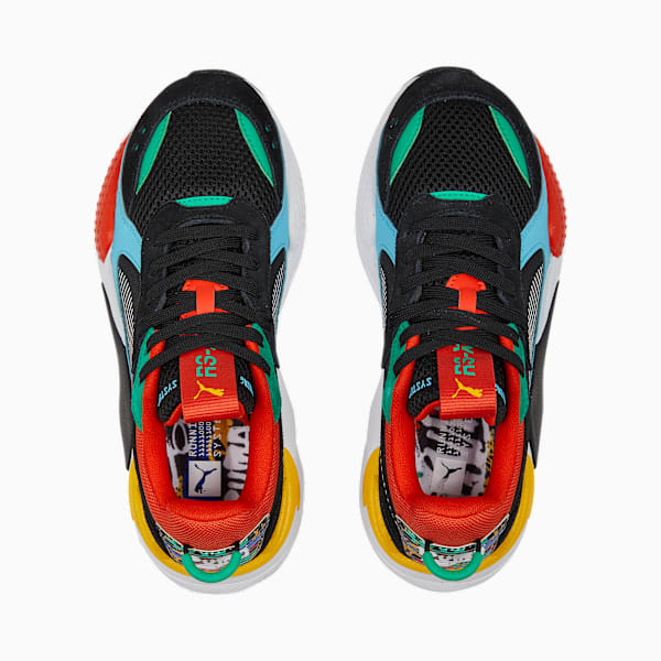 Zapatillas juveniles RS-X Block Party, PUMA Black-PUMA White-Hero Blue, large-ARG