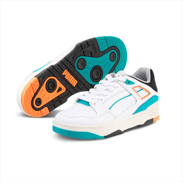 Zapatillas Slipstream, Puma White-Vibrant Orange-Puma Black, large-ARG