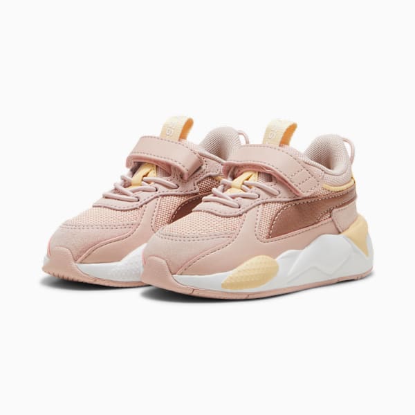 Zapatillas RS-X Metallic Alternative Closure+ para bebés, Rose Quartz-Rose Gold, large-ARG