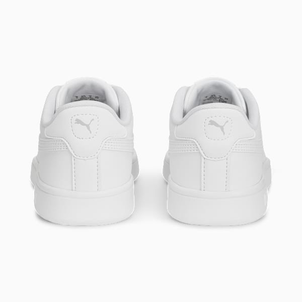 Tenis juveniles Smash 3.0, PUMA White-Cool Light Gray, large-MEX