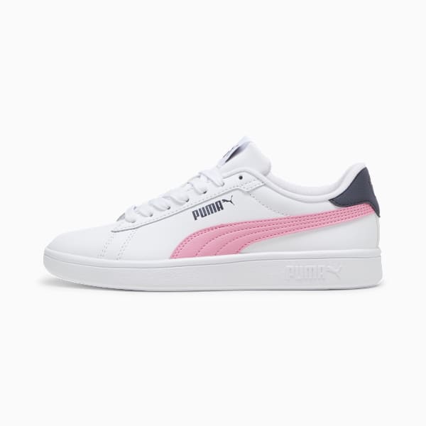 Tenis juveniles Smash 3.0, PUMA White-Mauved Out-Galactic Gray, large-MEX