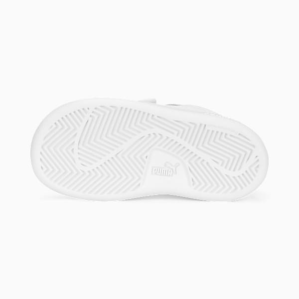 Tenis Smash 3.0 Leather V para bebés, PUMA White-Cool Light Gray, large-MEX
