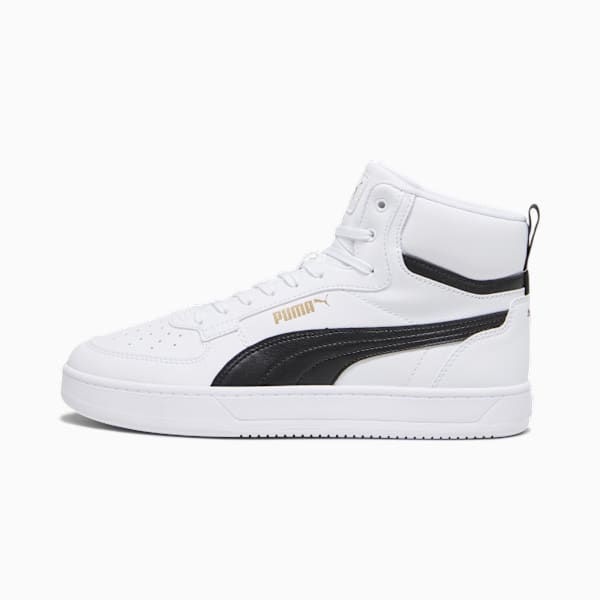 Tenis Caven 2.0 Abrupt, PUMA White-PUMA Black-Gold, large-MEX