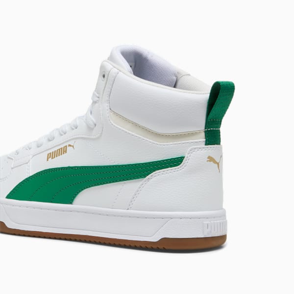 Caven 2.0 Mid Sneakers, PUMA White-Vapor Gray-Archive Green, large-ZAF