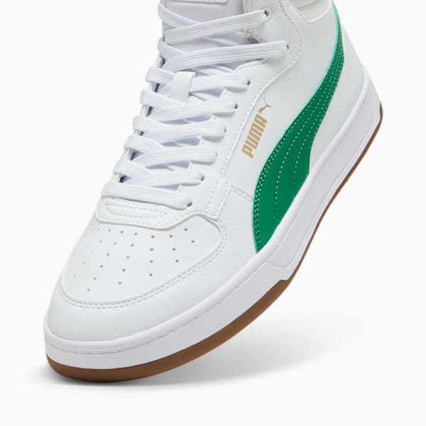 Caven 2.0 Mid Sneakers, PUMA White-Vapor Gray-Archive Green, large-ZAF