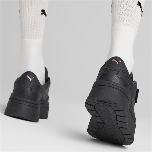 Zapatillas Mayze Stack para mujer, PUMA Black, large-ARG