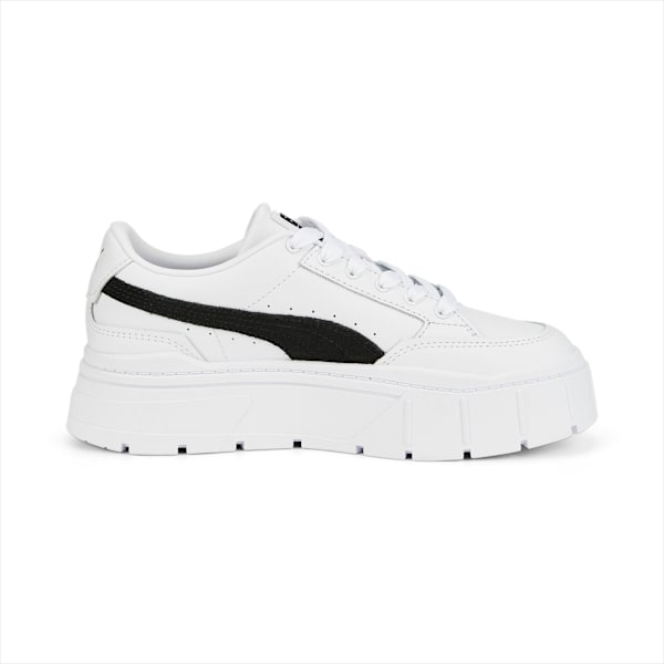Zapatillas para mujer Mayze Stack, PUMA White-PUMA Black, large-ARG