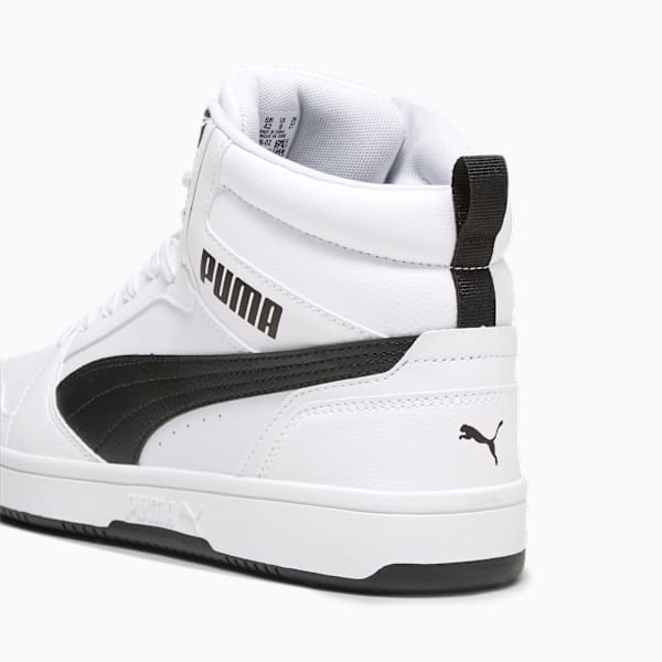 Rebound Sneakers, PUMA White-PUMA Black, large-MEX
