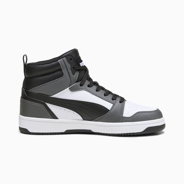Tenis Rebound, PUMA White-PUMA Black-Shadow Gray, large-MEX