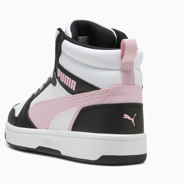 Rebound Sneakers, PUMA White-Rose Mauve-PUMA Black, large-MEX