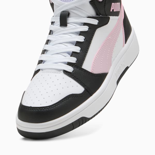 Rebound Sneakers, PUMA White-Rose Mauve-PUMA Black, large-MEX