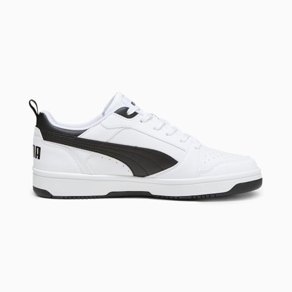 Tenis Rebound V6 Gamuza, PUMA White-PUMA Black-PUMA Black, large-MEX