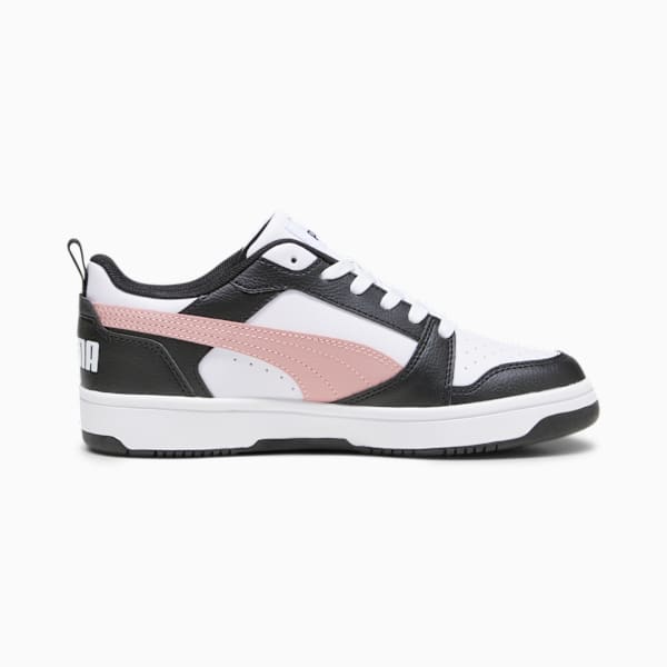 Tenis Rebound V6 Gamuza, PUMA White-Future Pink-PUMA Black, large-MEX