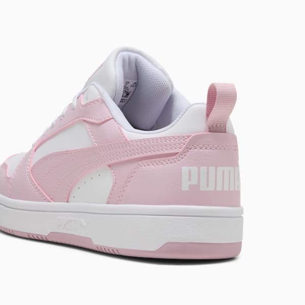 Tenis Rebound V6 Gamuza, PUMA White-Rose Mauve, large-MEX