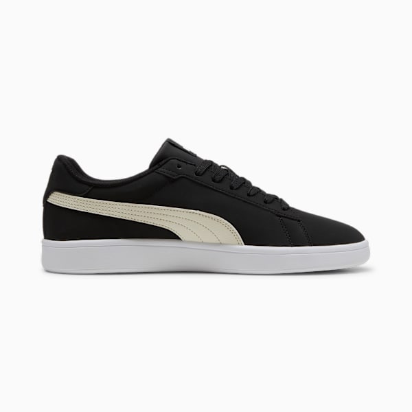 PUMA Smash 3.0 Buck Sneakers, PUMA Black-Alpine Snow-PUMA White, large-ZAF