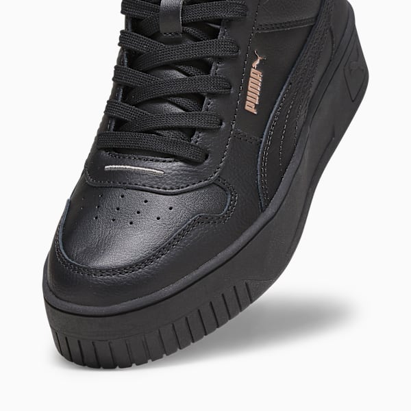 Carina Street Mid Women's Sneakers, PUMA Black-PUMA Black-Rose Gold, large-ZAF