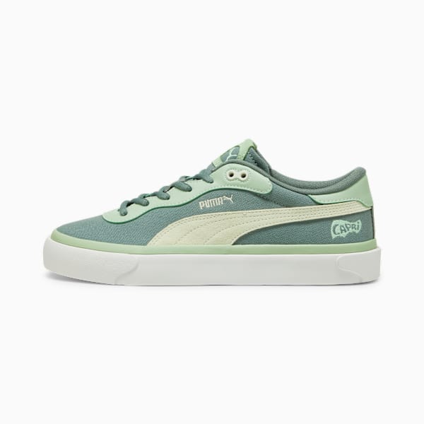 Capri Royale Sneakers, Eucalyptus-Pure Green, large-MEX