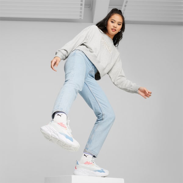 Zapatillas Spina NITRO para mujer, PUMA White-Passionfruit, large-ARG