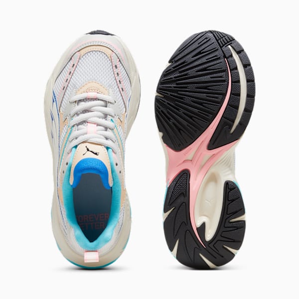 Zapatillas PUMA Morphic, Feather Gray-Team Aqua-Frosted Ivory, large-ARG