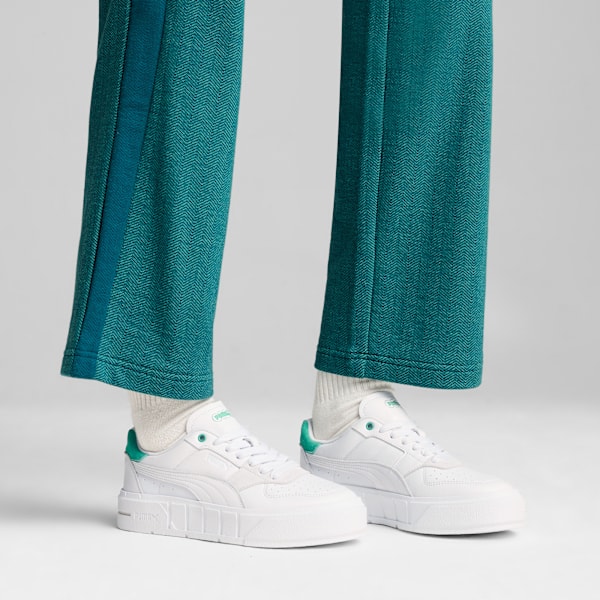 Tenis Cali Court Match para mujer, PUMA White-Jade Frost, large-MEX