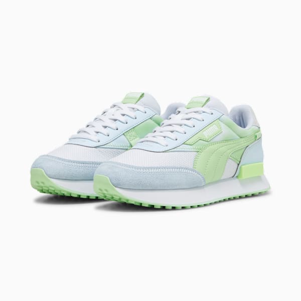 Future Rider BD Women's Sneakers, PUMA White-Icy Blue, large-ZAF