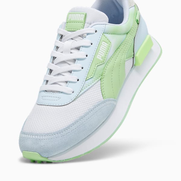 Future Rider BD Women's Sneakers, PUMA White-Icy Blue, large-ZAF
