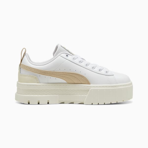 Mayze OW Sneakers Women, PUMA White-Putty-Warm White, large-ZAF