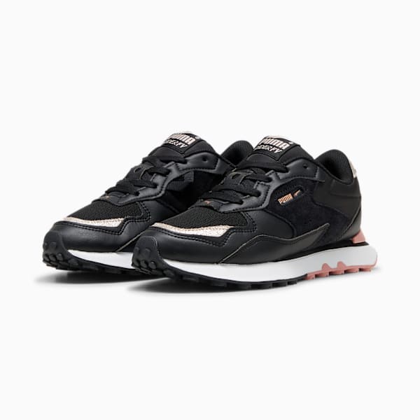 Rider FVW Glam Women's Sneakers, PUMA Black-Rose Gold, large-ZAF