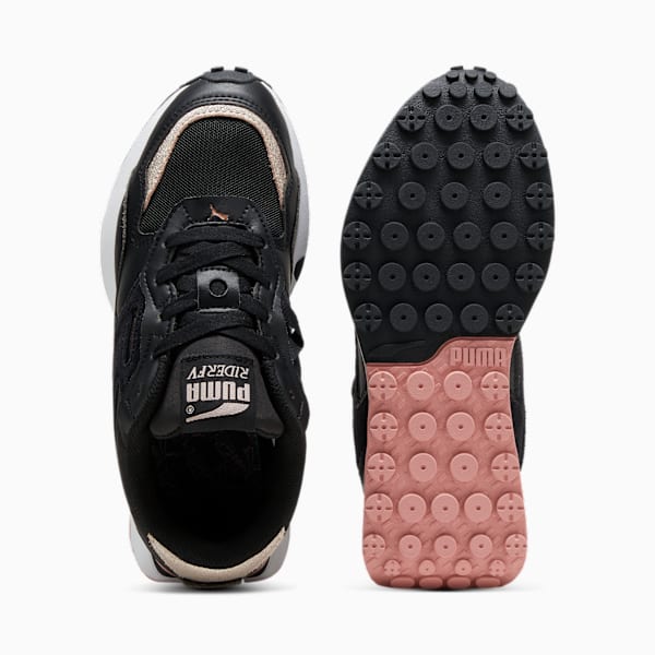 Rider FVW Glam Women's Sneakers, PUMA Black-Rose Gold, large-ZAF