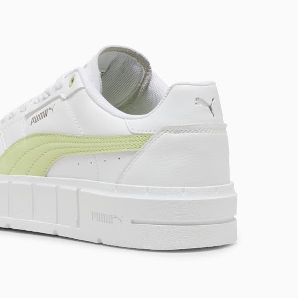 PUMA Cali Court Leather Women's Sneakers, PUMA White-Cool Cucumber, large-ZAF