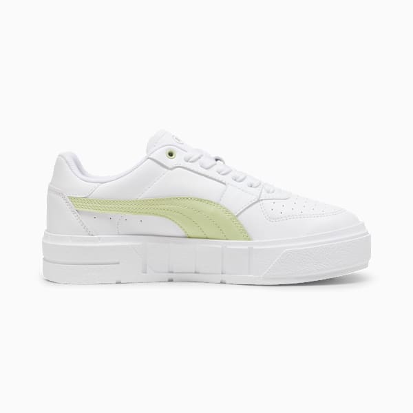 PUMA Cali Court Leather Women's Sneakers, PUMA White-Cool Cucumber, large-ZAF