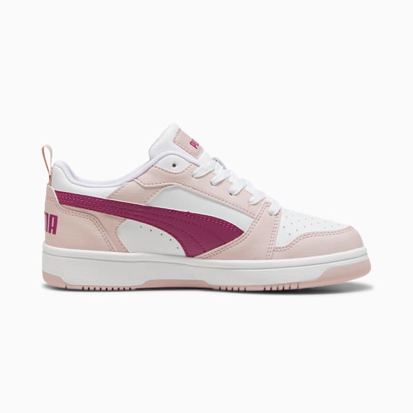 Tenis Rebound V6 Lo para adolescentes, Mauve Mist-Magenta Gleam-PUMA White, large-MEX