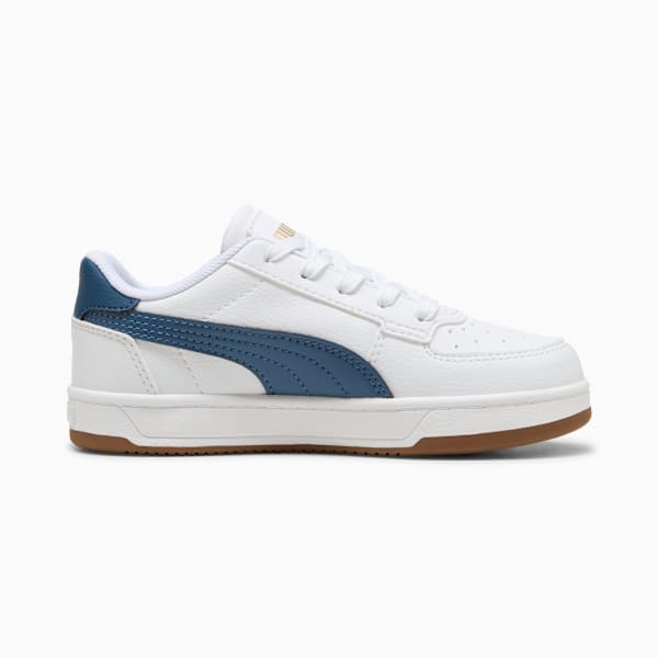 Puma Caven 2.0 Kids Sneakers, PUMA White-Dark Indigo-Gum, large-ZAF