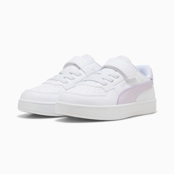 Tenis PUMA Caven 2.0 para niños, PUMA White-Lilac Frost, large-MEX