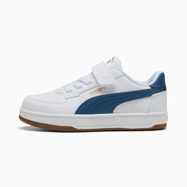 Tenis PUMA Caven 2.0 para niños, PUMA White-Dark Indigo-Gum, large-MEX