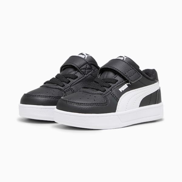 PUMA Caven 2.0 Toddlers' Sneakers, PUMA Black-PUMA White, large-MEX