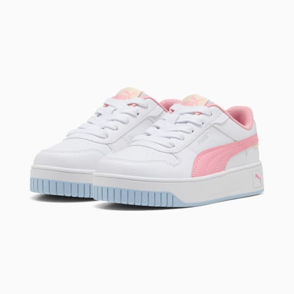 Carina Street Sneakers Kids, PUMA White-Pinkscape-PUMA Silver, large-ZAF