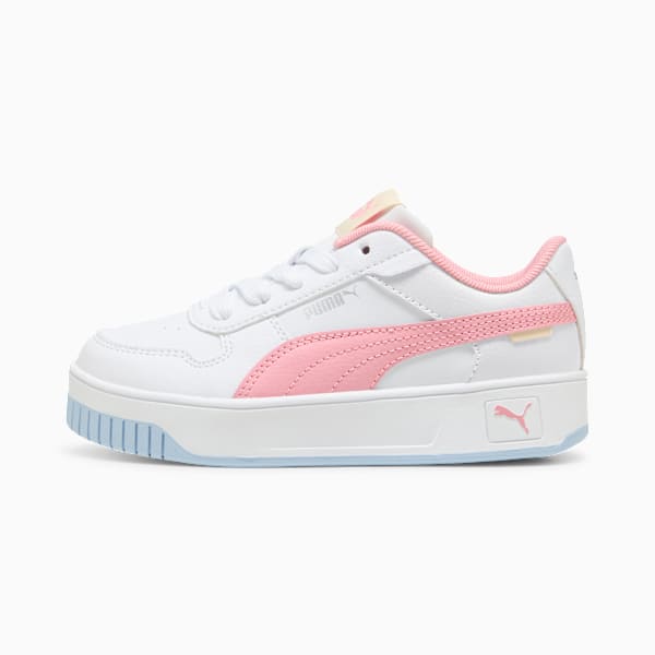 Carina Street Sneakers Kids, PUMA White-Pinkscape-PUMA Silver, large-ZAF