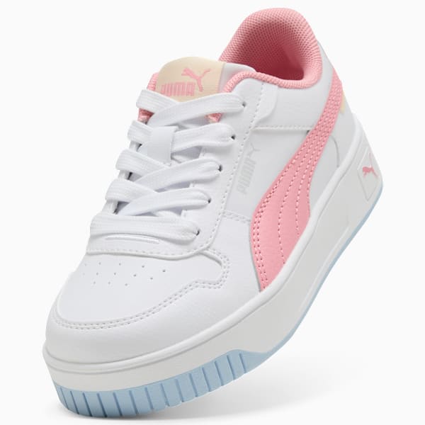 Carina Street Sneakers Kids, PUMA White-Pinkscape-PUMA Silver, large-ZAF