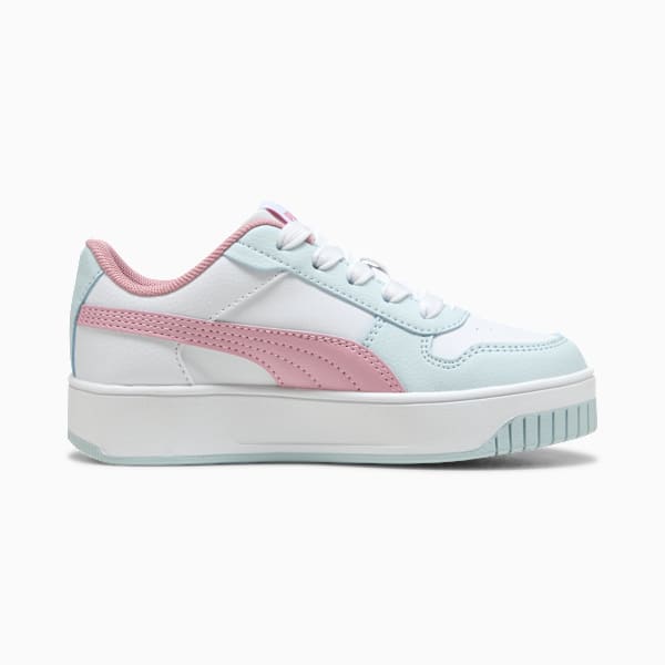 Carina Street Sneakers Kids, PUMA White-Poised Pink-Sea Glass, large-ZAF