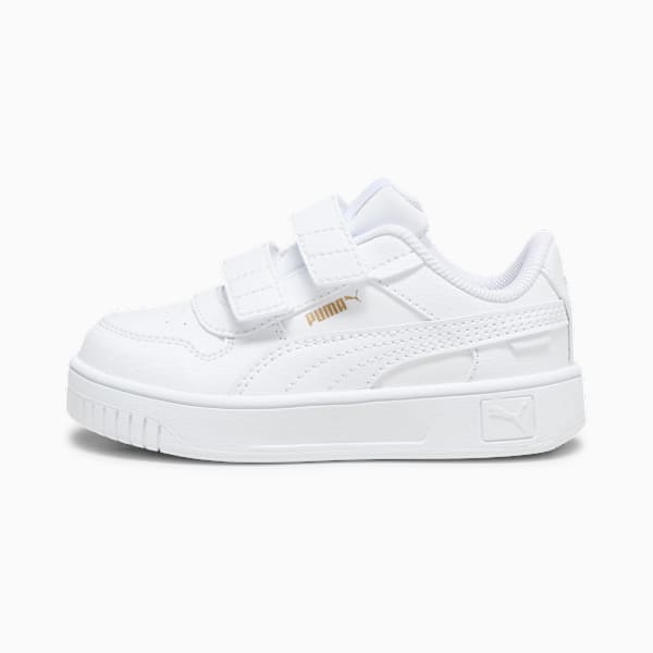 Tenis para bebés Carina Street, PUMA White-PUMA White-PUMA Gold, large-MEX